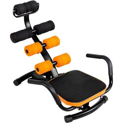 Banca multifunctionala Costway SP35737 (Black/Orange) Thumb