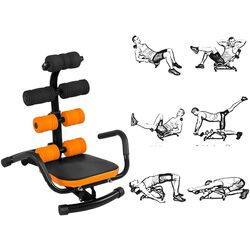 Banca multifunctionala Costway SP35737 (Black/Orange) Thumb