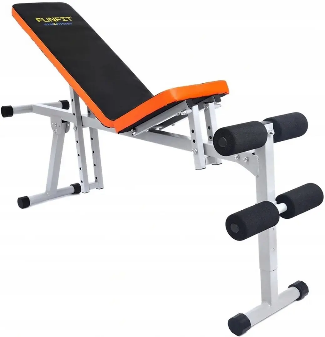 Banca abdominala FunFit 1556 (Black/Orange)