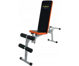 Banca abdominala FunFit 1556 (Black/Orange)