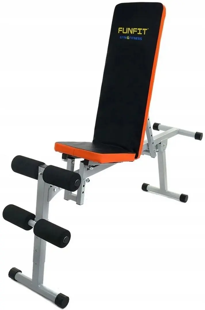 Banca abdominala FunFit 1556 (Black/Orange)