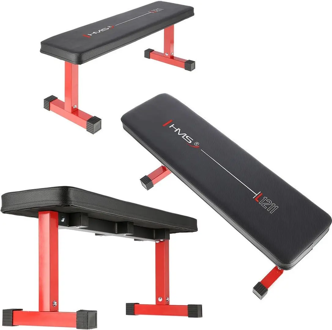 Скамья прямая Hms L1211 (Black/Red)