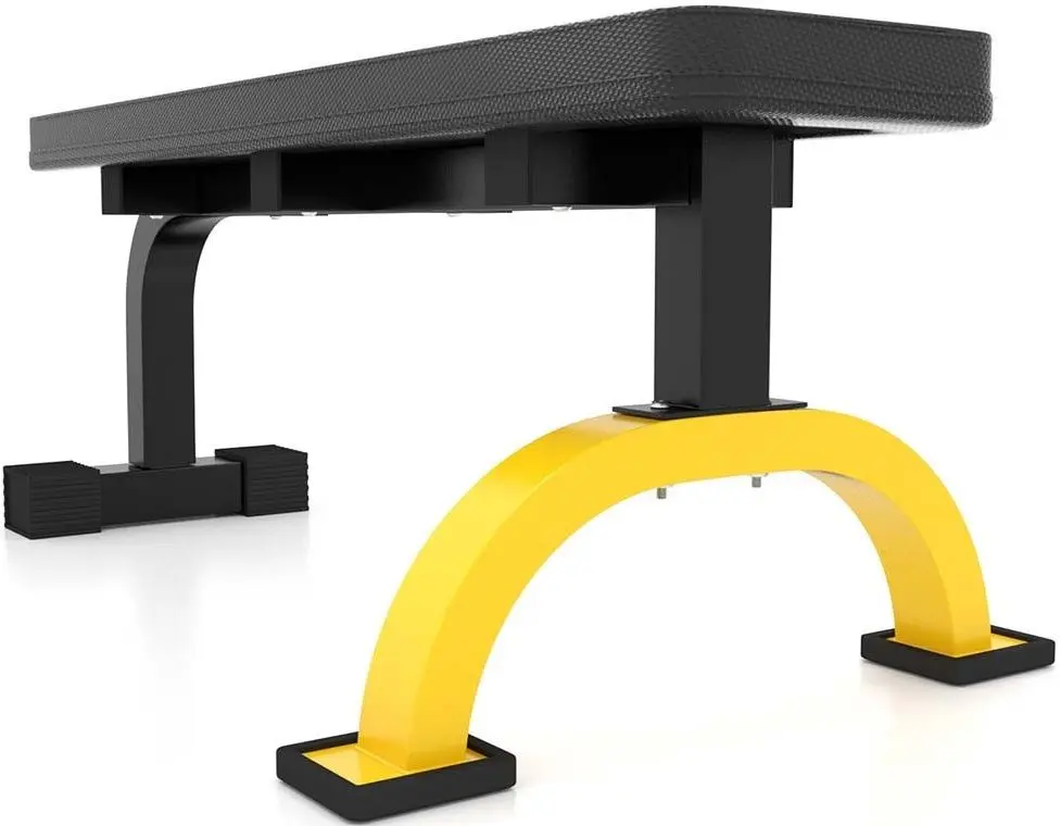 Скамья прямая Hms Premium L8012 (Black/Yellow)