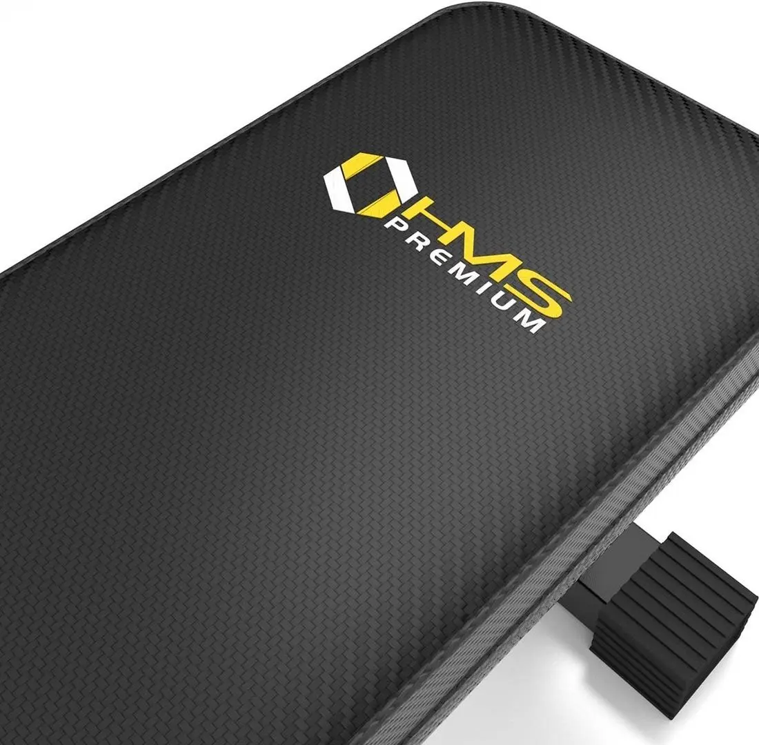 Скамья прямая Hms Premium L8012 (Black/Yellow)
