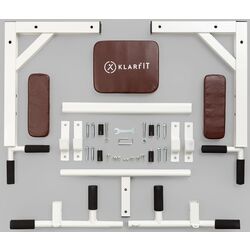 Bara tractiuni pentru perete 2in1 Klarfit Bouncer MultiGym (White) Thumb