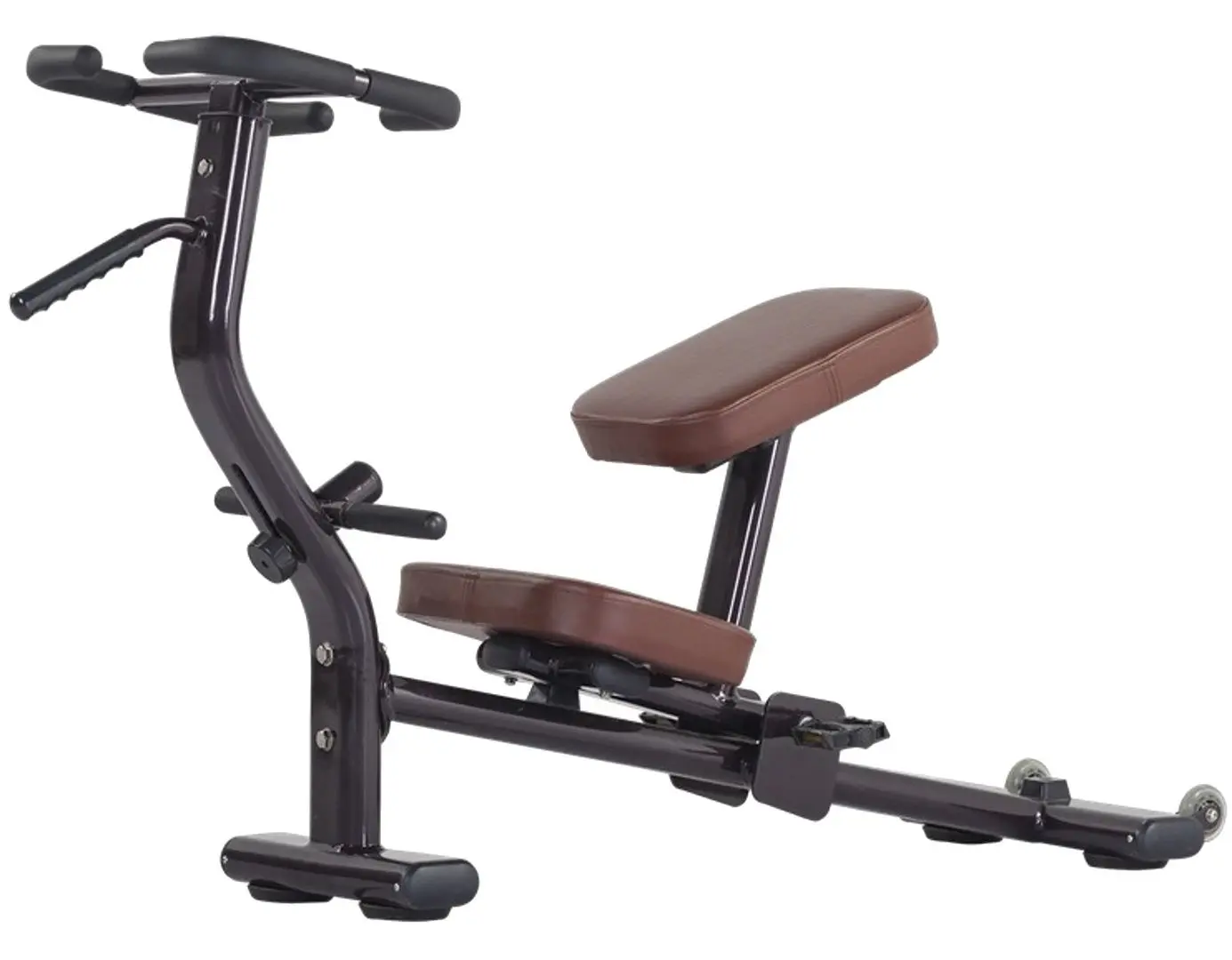 Aparat de intinderea muschilor MS Fitness H-033 (Black/Brown)