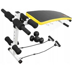 Banca Inclinata multifunctionala Neo-Sport NS-07 (Black/Yellow) Thumb