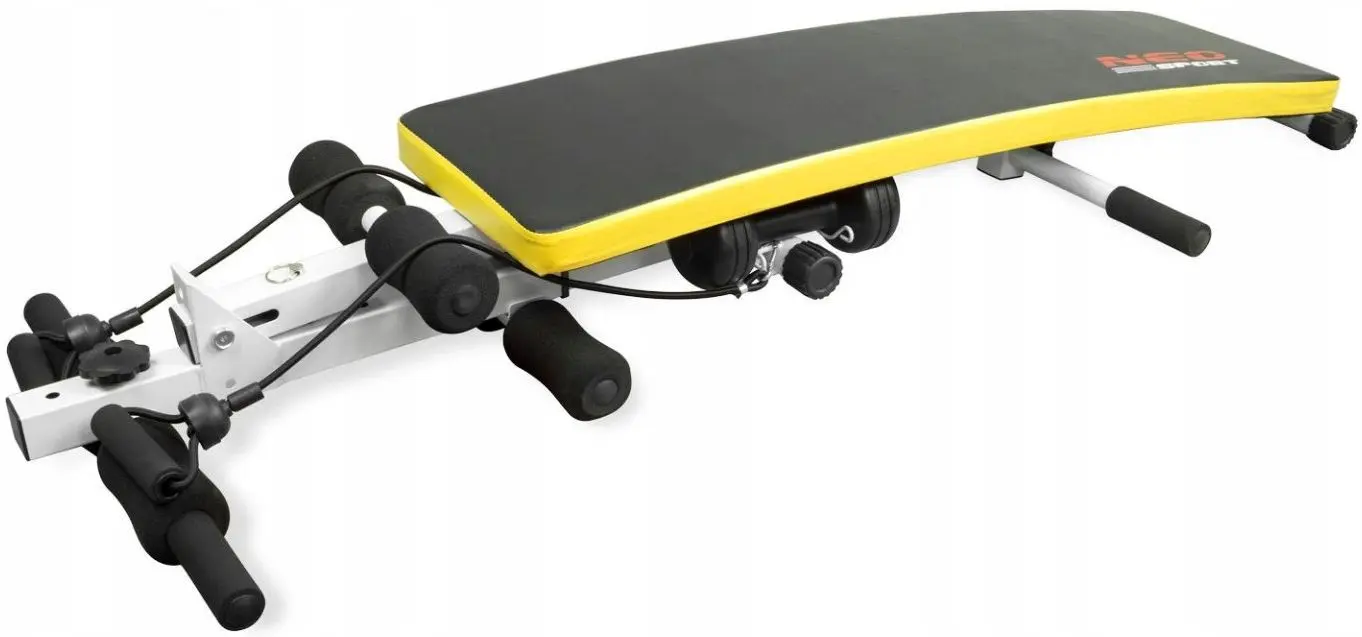 Banca Inclinata multifunctionala Neo-Sport NS-07 (Black/Yellow)
