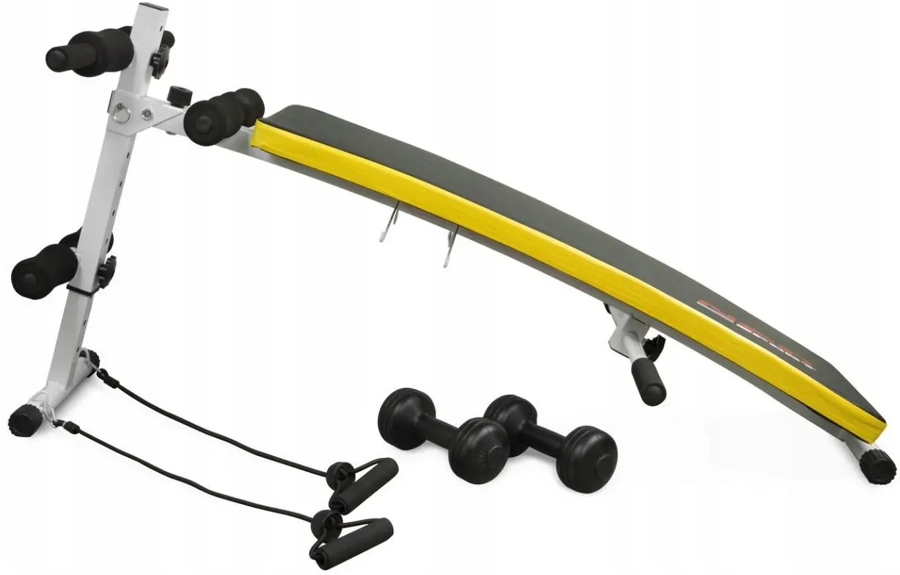Banca Inclinata multifunctionala Neo-Sport NS-07 (Black/Yellow)