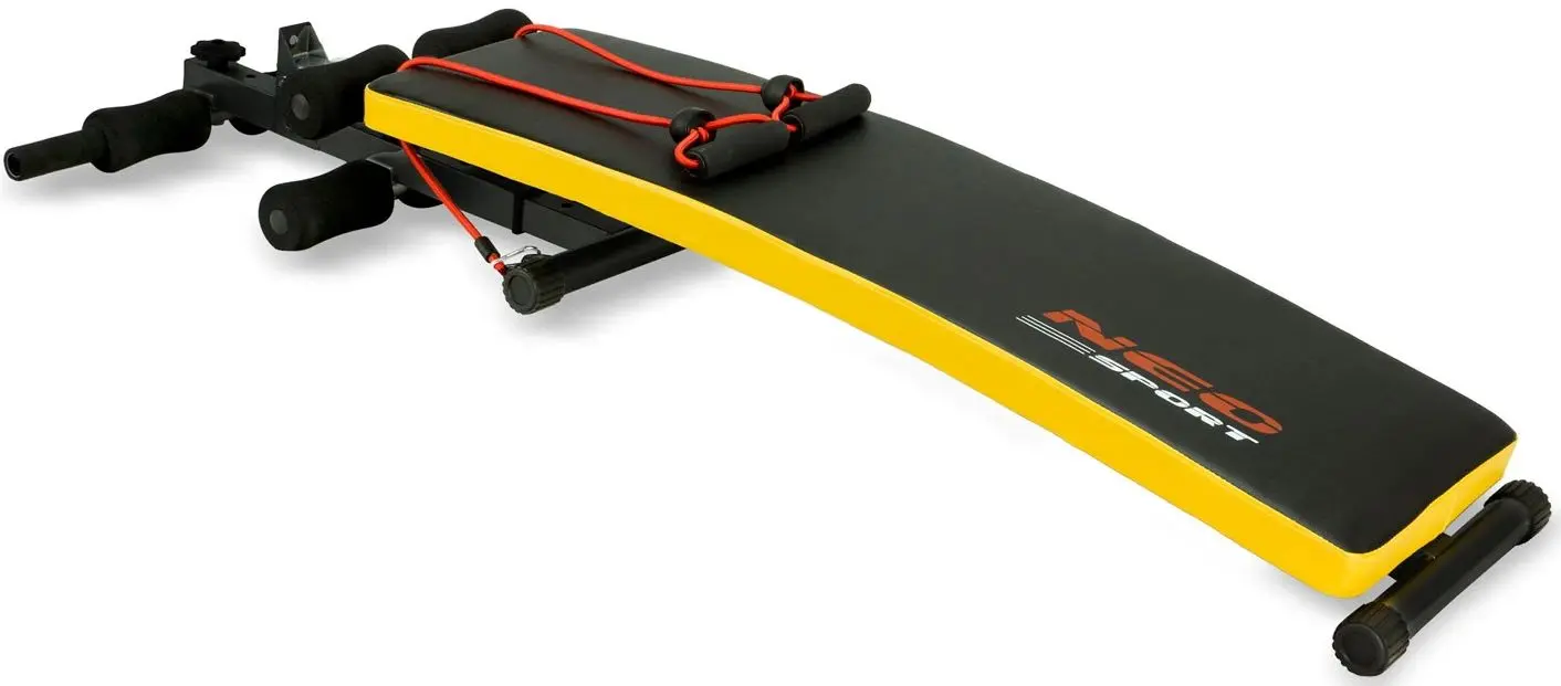 Banca Inclinata multifunctionala Neo-Sport NS-08G (Black/Yellow)