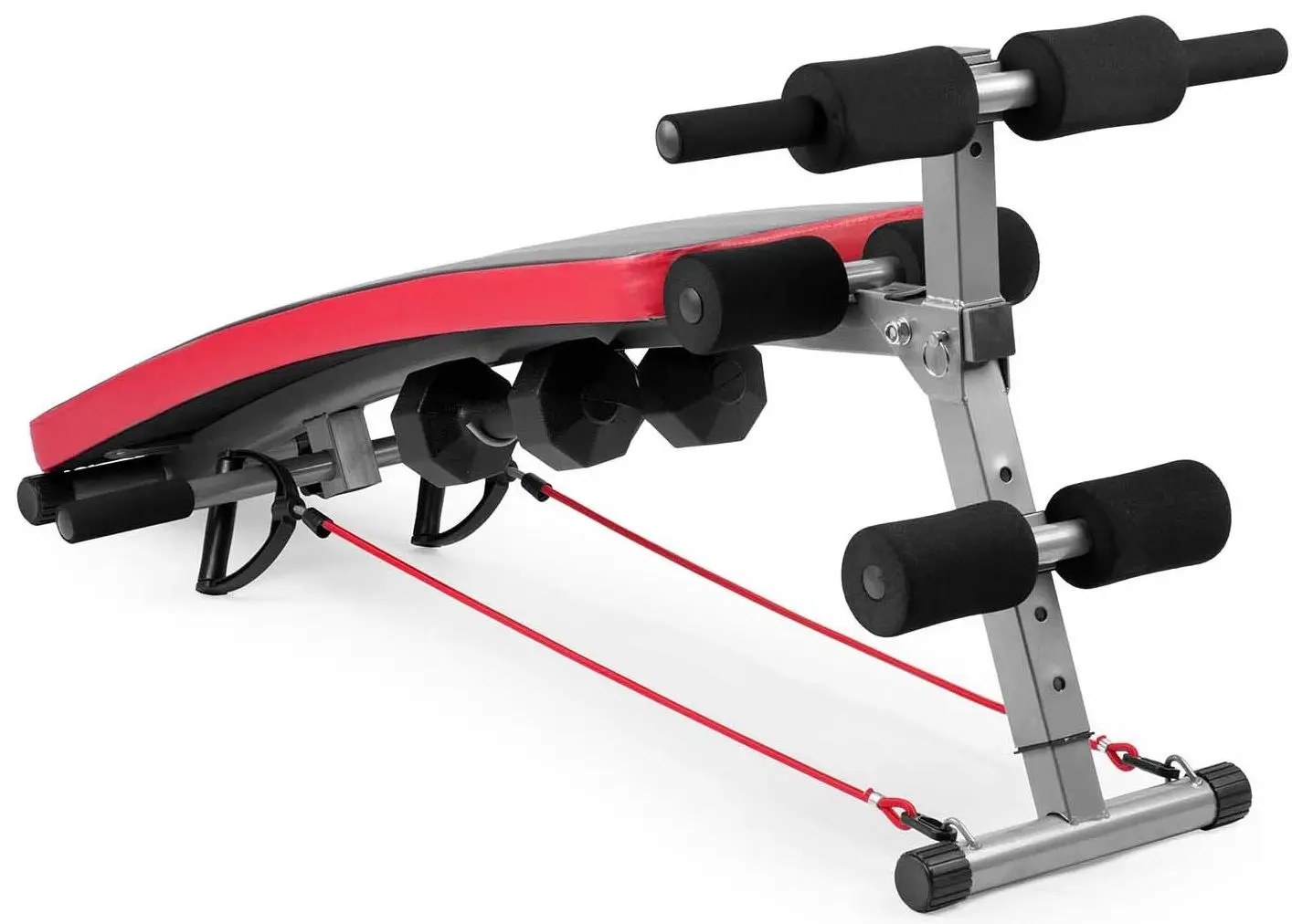 Banca Inclinata multifunctionala Neo-Sport NS-211 (Black/Red)