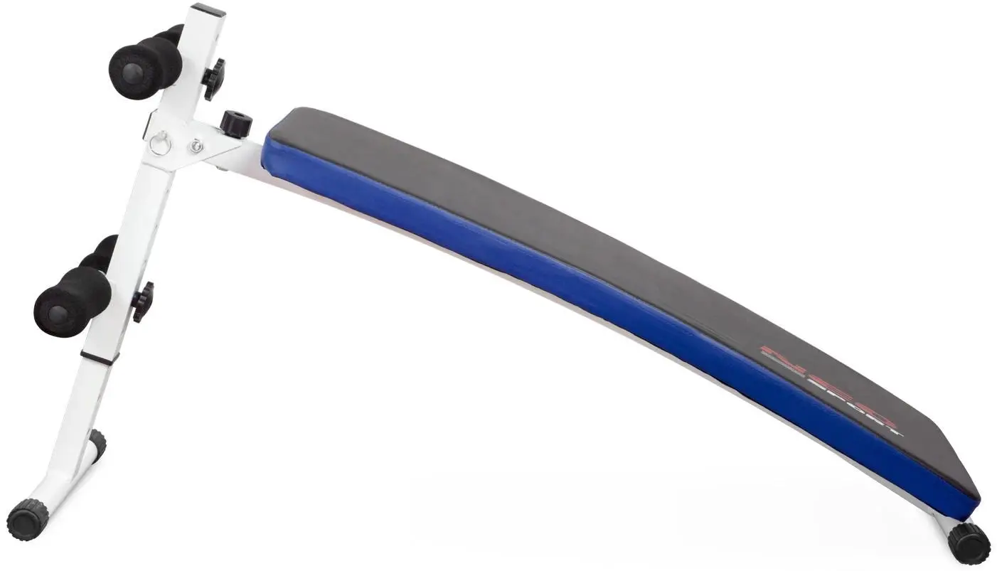 Banca pentru abdomen inclinata Neo-Sport NS-05 (Black/Blue)