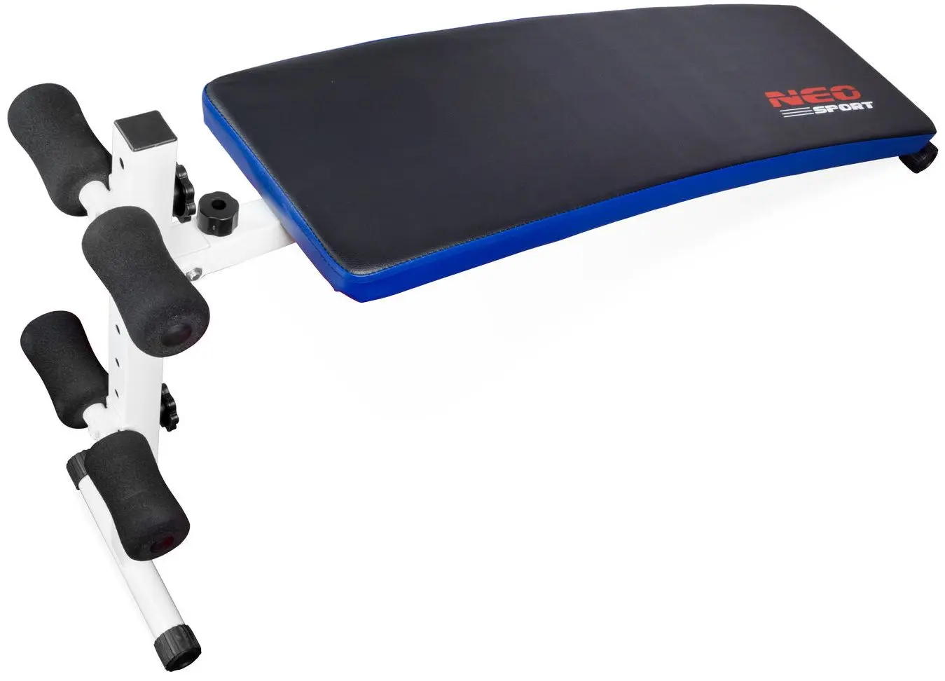 Banca pentru abdomen inclinata Neo-Sport NS-05 (Black/Blue)