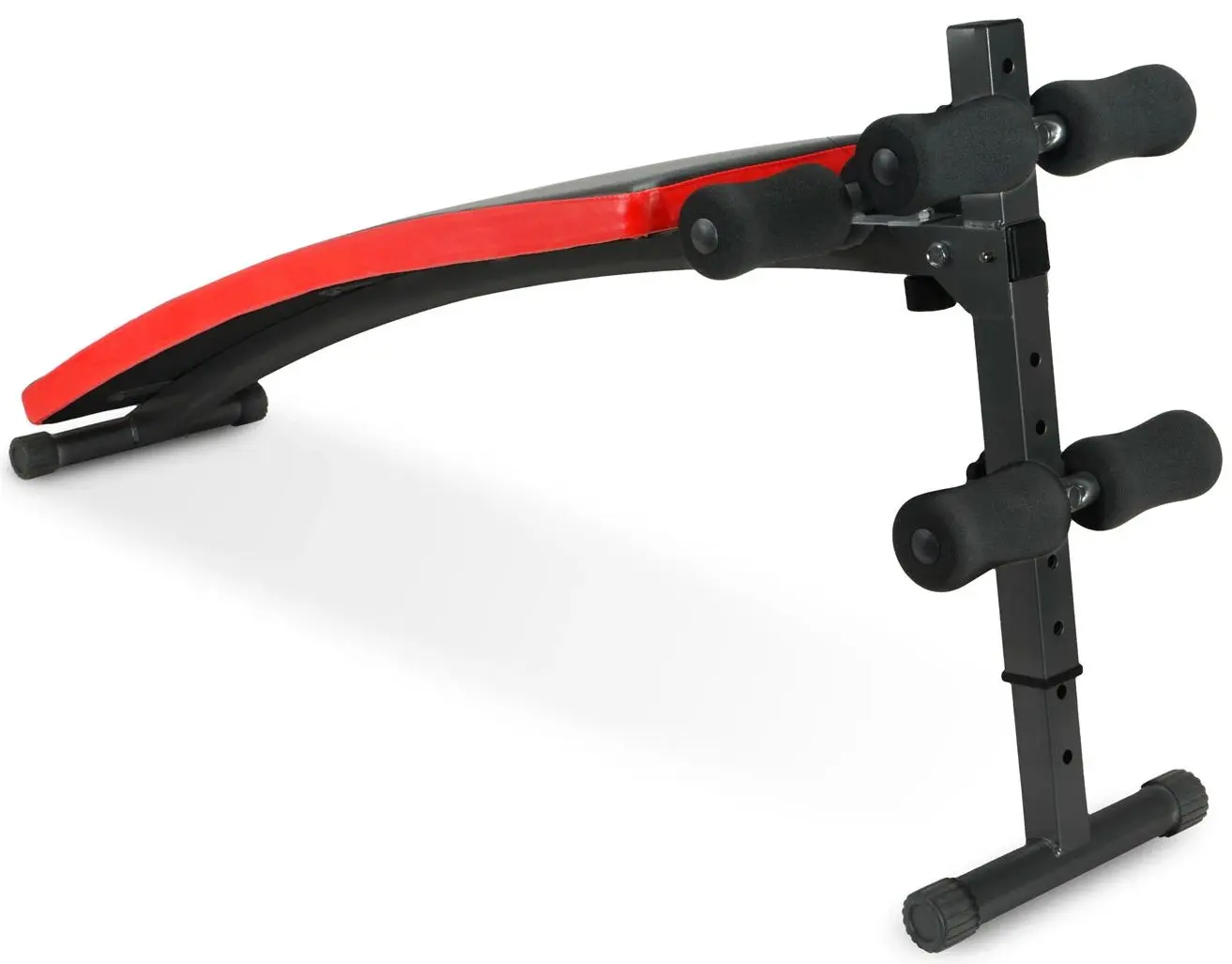 Banca pentru abdomen inclinata Neo-Sport NS-09 (Black/Red)