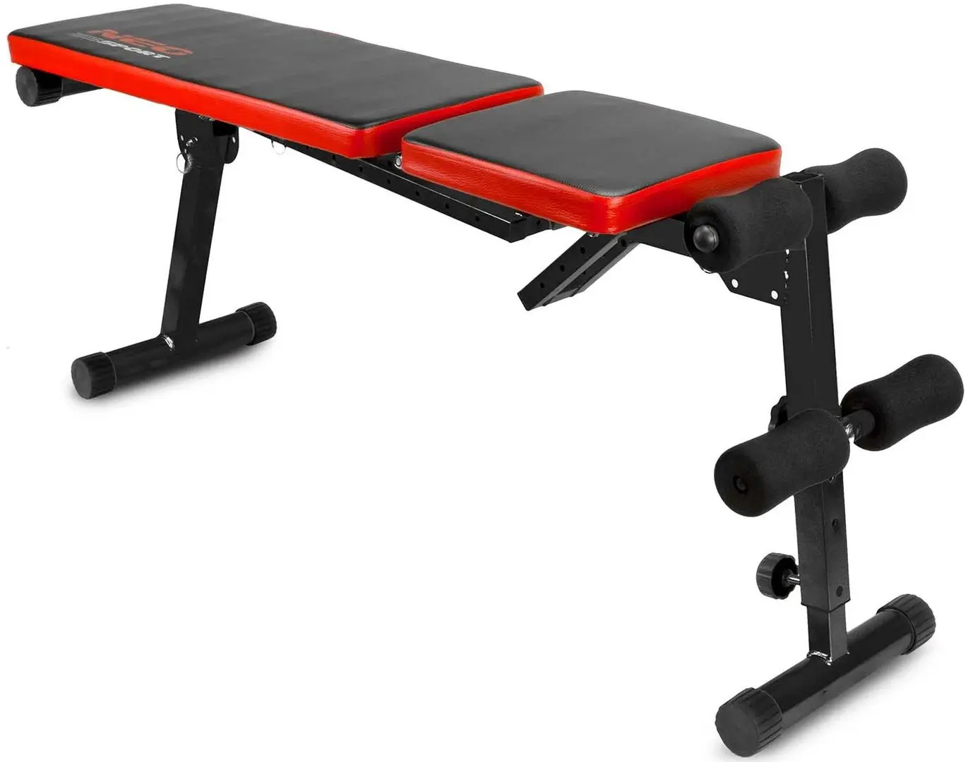 Banca pentru abdomen Neo-Sport NS-03 (Black/Red)