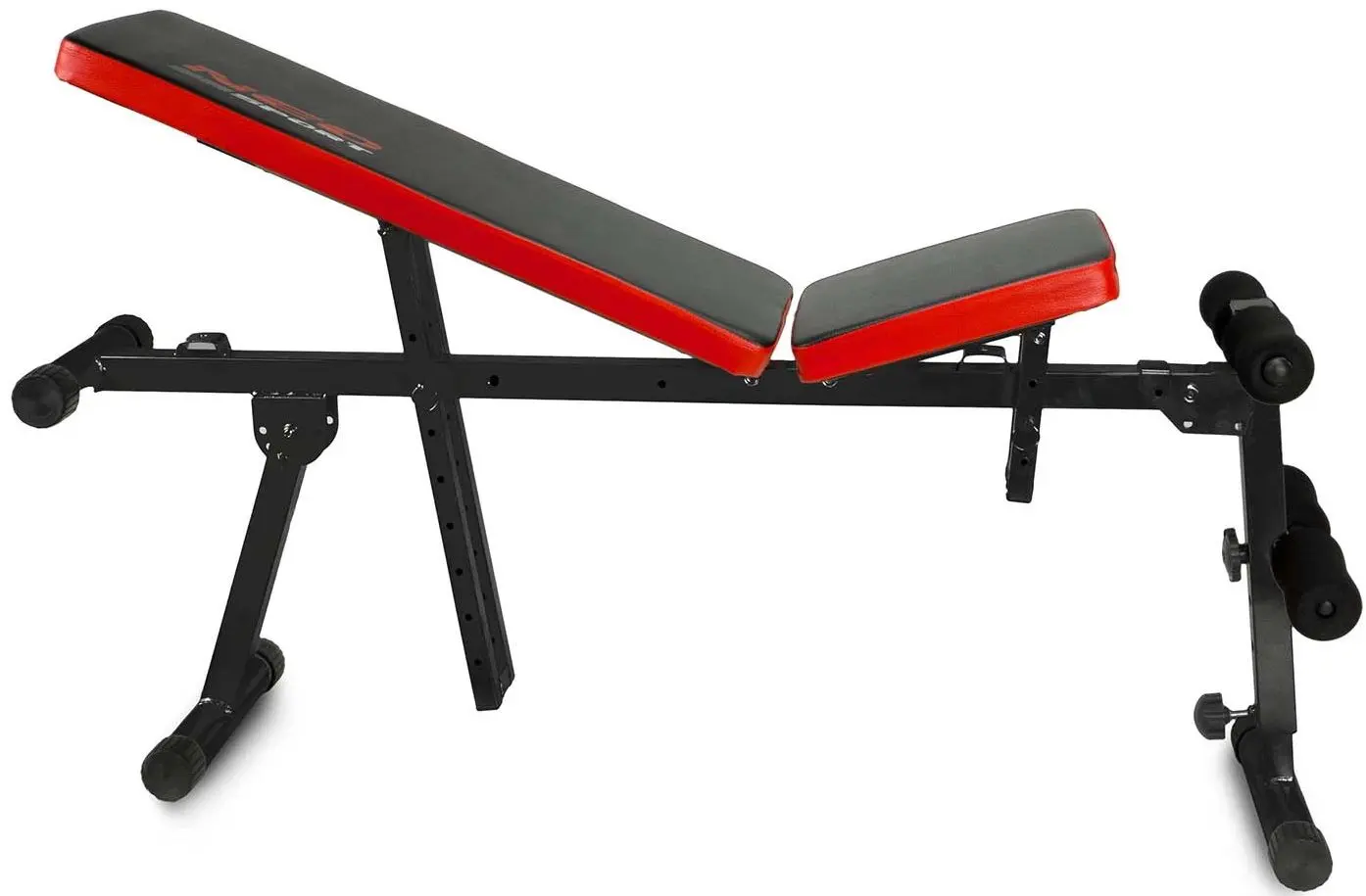 Banca pentru abdomen Neo-Sport NS-03 (Black/Red)