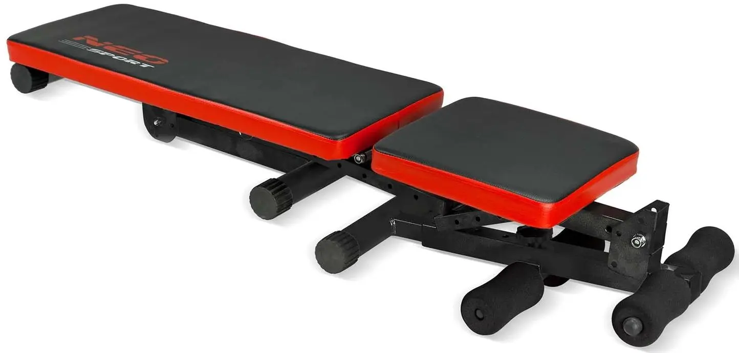 Banca pentru abdomen Neo-Sport NS-03 (Black/Red)