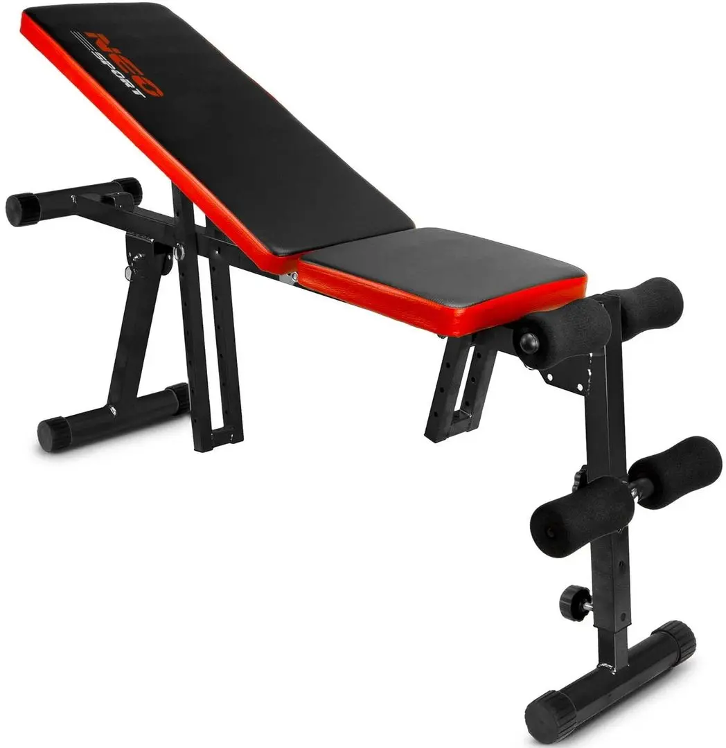 Banca pentru abdomen Neo-Sport NS-03 (Black/Red)