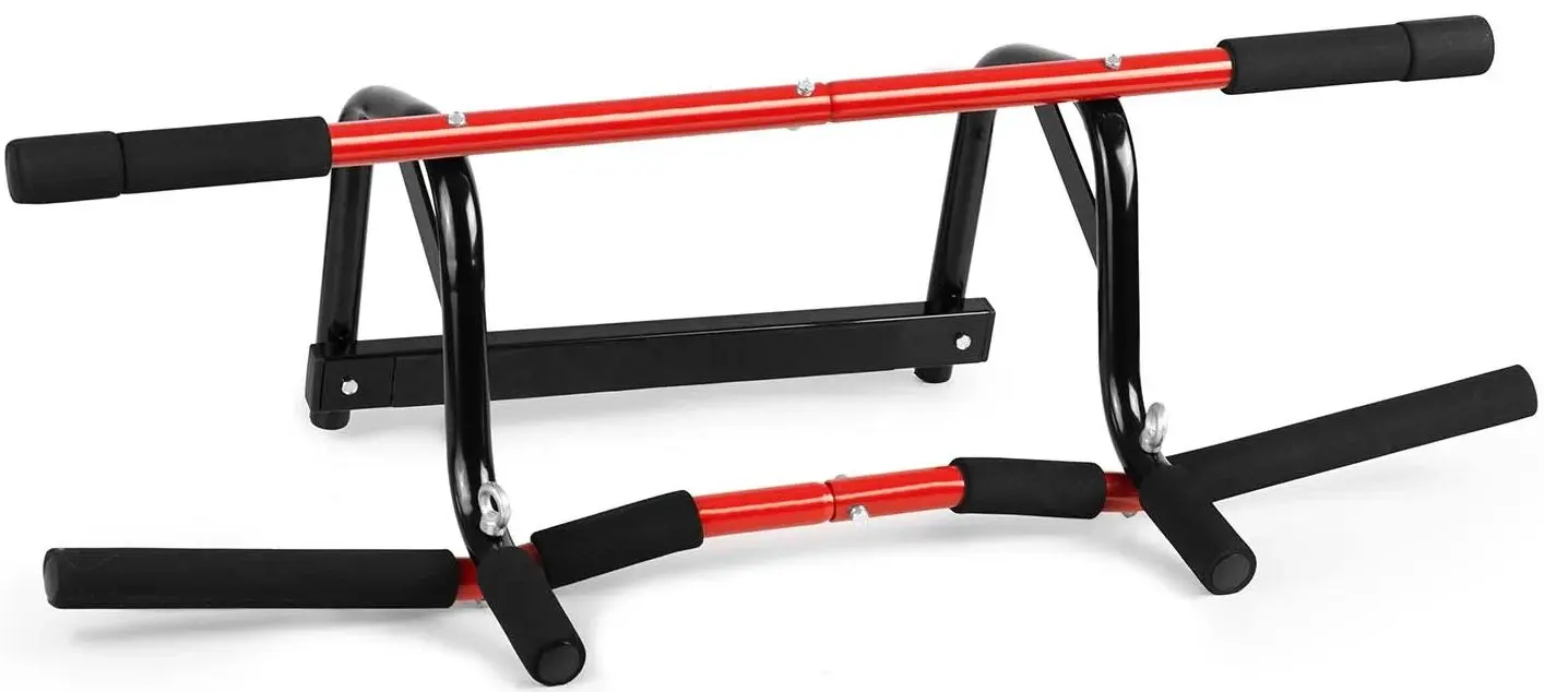 Bara tractiuni pentru perete Neo-Sport NS-312 (Black/Red)