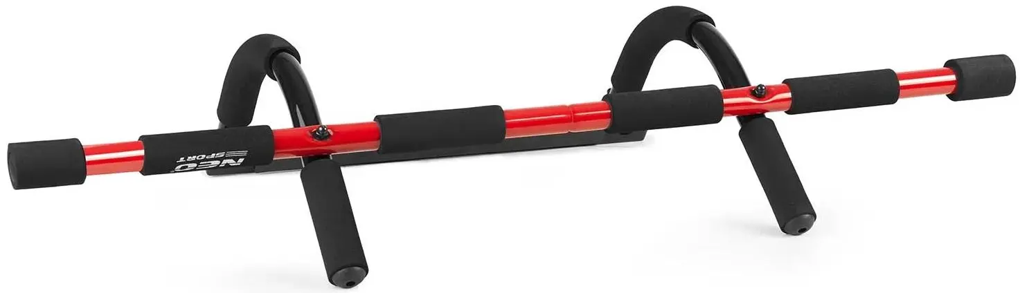 Bara tractiuni pentru perete Neo-Sport NS-313 (Black/Red)