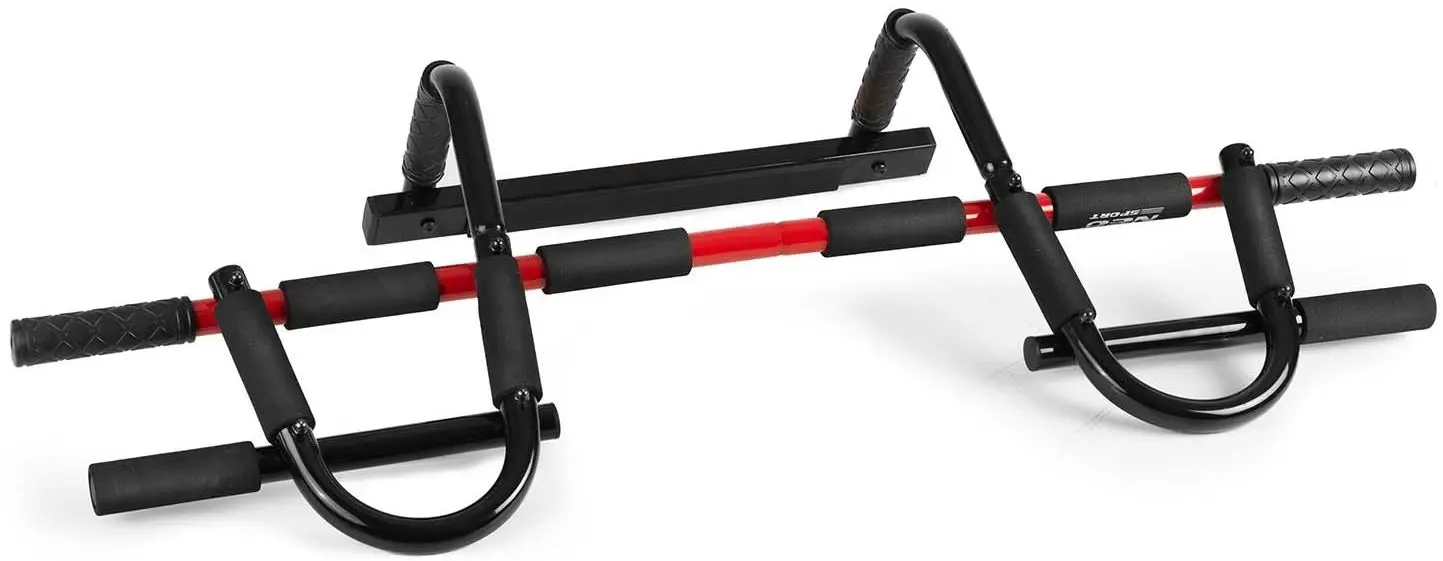 Bara tractiuni pentru perete Neo-Sport NS-314 (Black/Red)