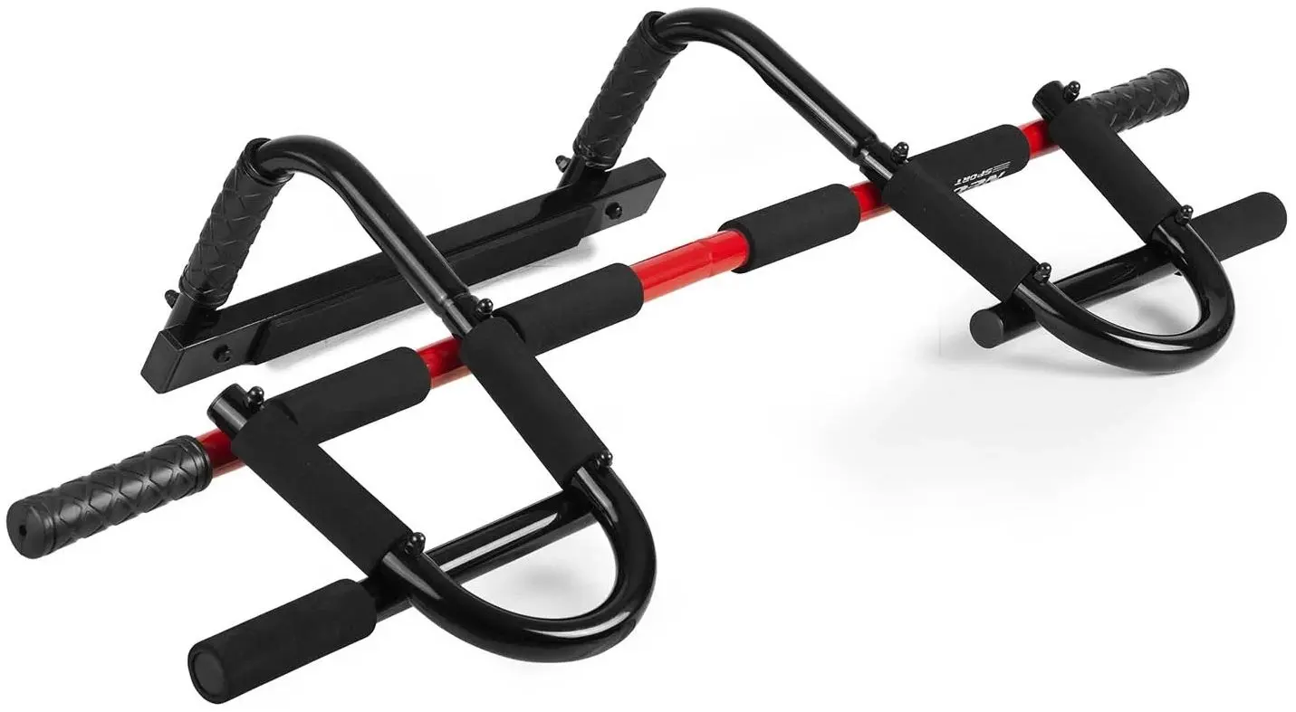 Bara tractiuni pentru perete Neo-Sport NS-314 (Black/Red)