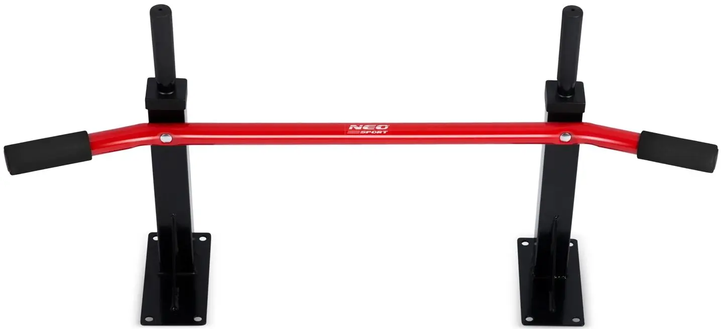 Bara tractiuni pentru perete Neo-Sport NS-315 (Black/Red)