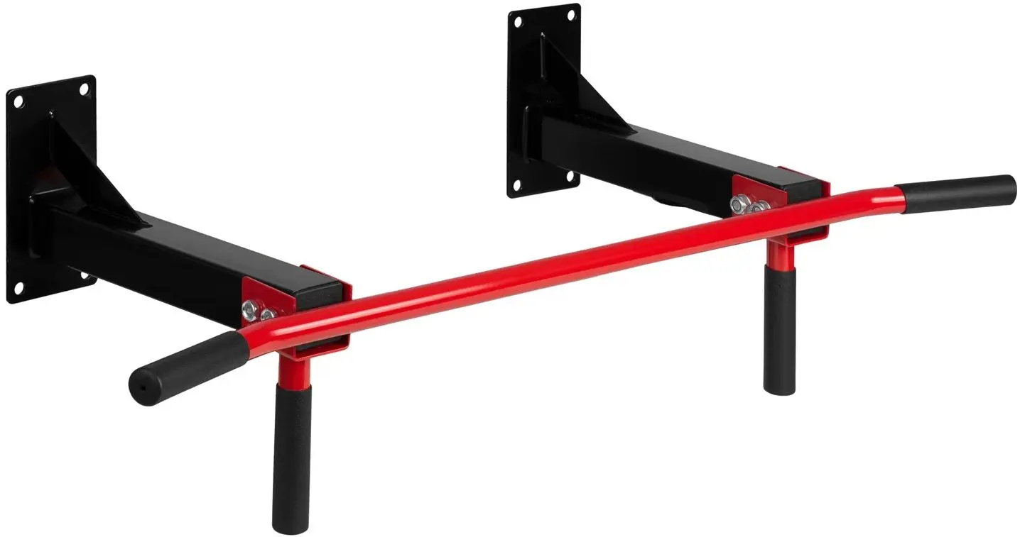 Bara tractiuni pentru tavan Neo-Sport NS-316 (Black/Red) - 6