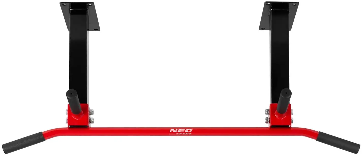 Bara tractiuni pentru tavan Neo-Sport NS-316 (Black/Red)