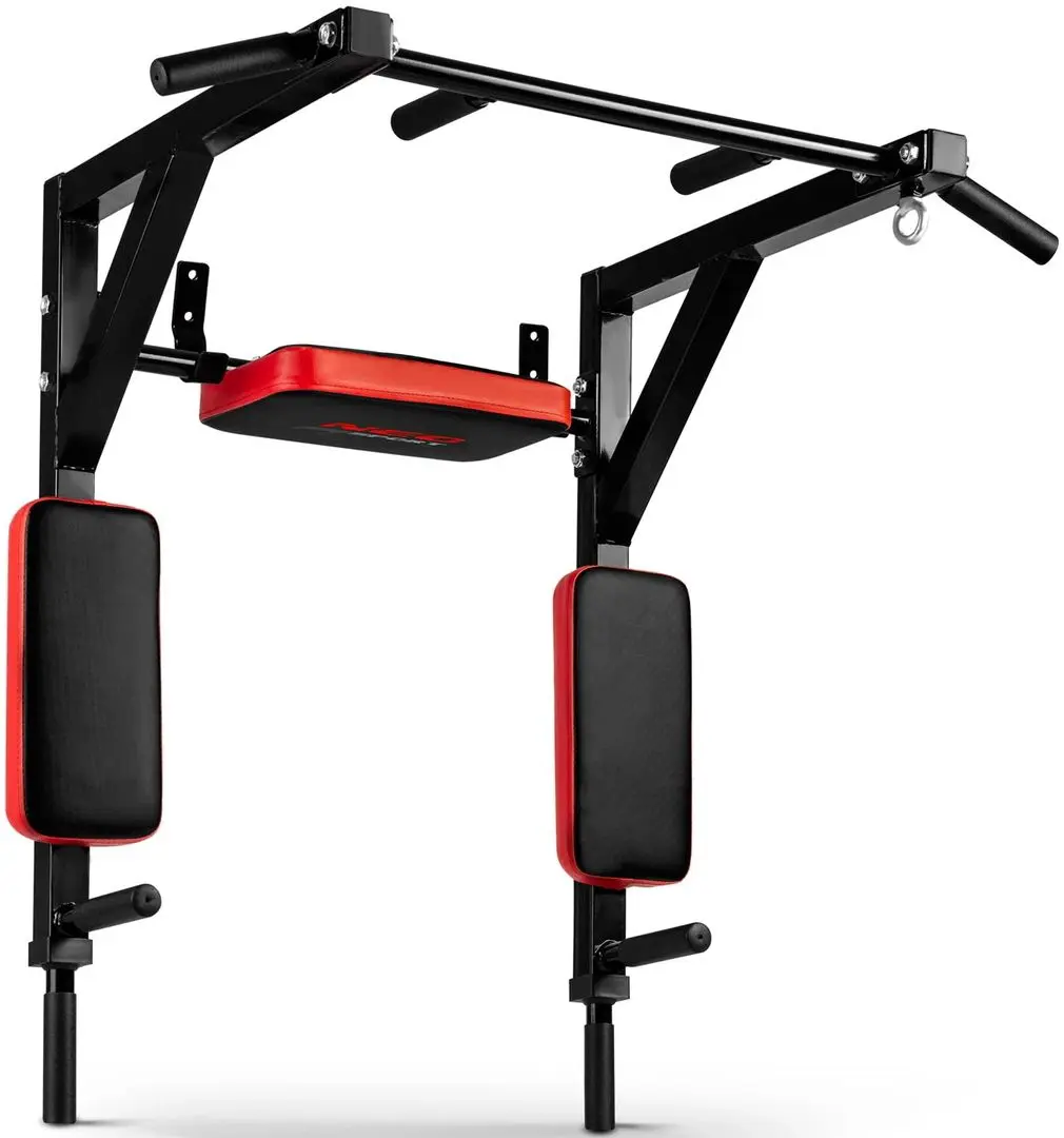 Bara tractiuni pentru perete Neo-Sport NS-319 (Black/Red)