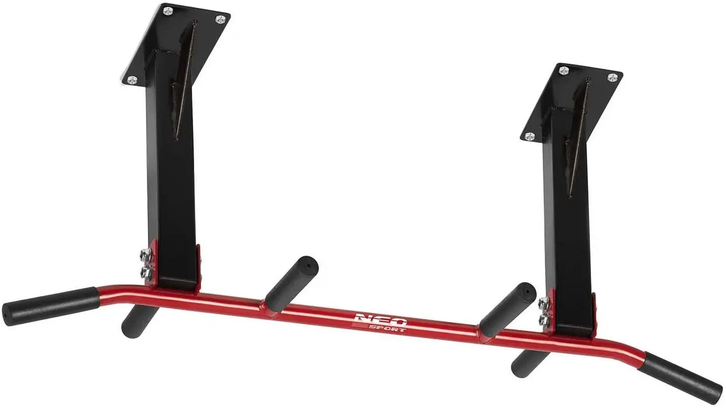 Bara tractiuni pentru tavan Neo-Sport NS-317 (Black/Red)
