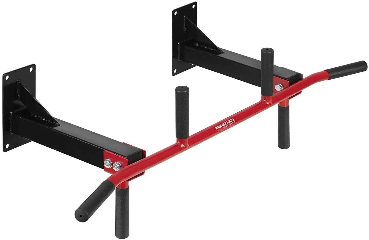 Bara tractiuni pentru tavan Neo-Sport NS-317 (Black/Red)