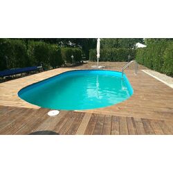 Piscină oţel Waincris Caribi 1500x500x150cm (Blue) Thumb