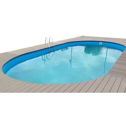 Бассейн стальной Waincris Caribi 1500x500x150см (Blue)