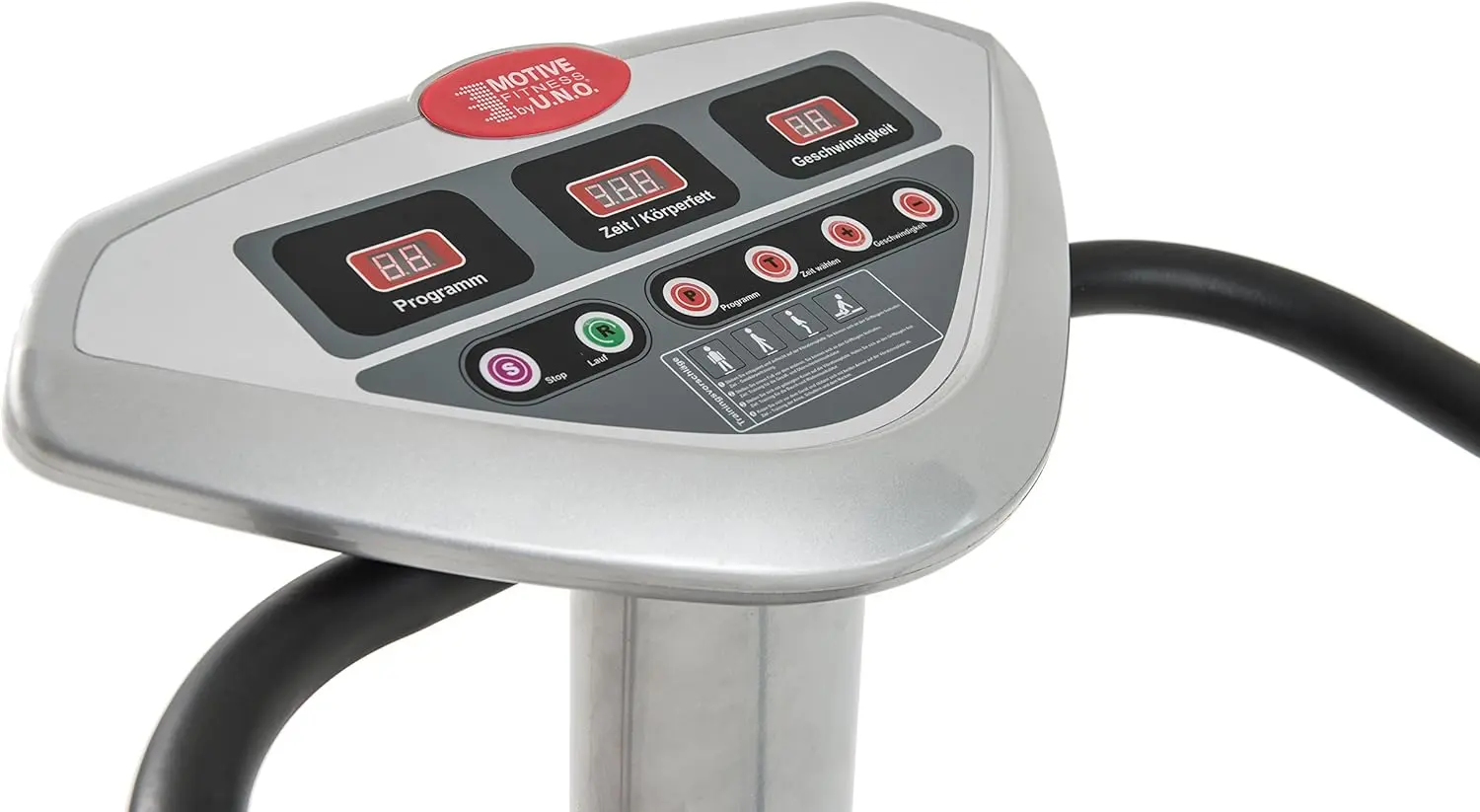 Platforma cu vibratii Motive Fitness Uno Vibro-Fit 2000 (Silver/Black)