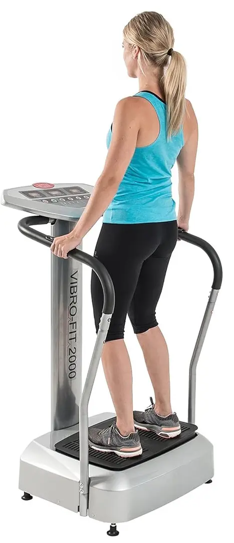 Platforma cu vibratii Motive Fitness Uno Vibro-Fit 2000 (Silver/Black)