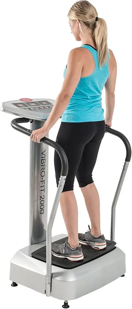 Platforma cu vibratii Motive Fitness Uno Vibro-Fit 2000 (Silver/Black)