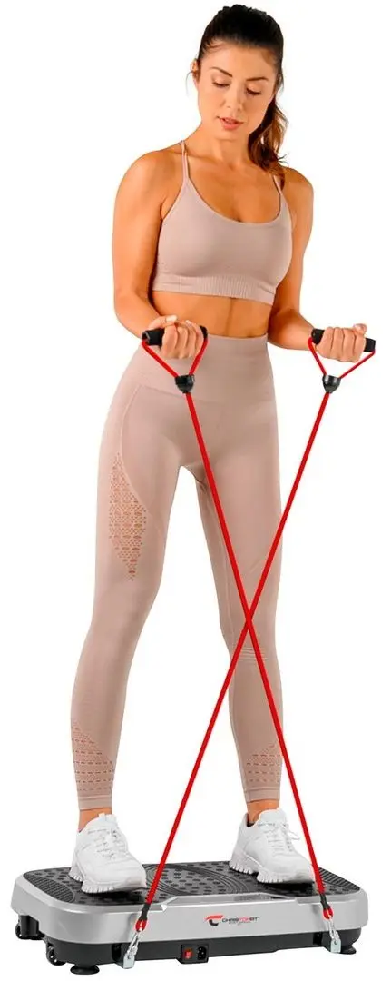 Platforma cu vibrații Christopeit Sport VBT 4200 (Black/Silver)