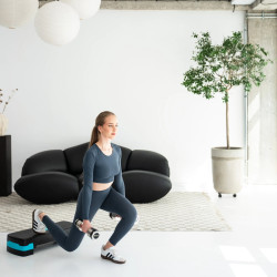 Степ-платформа HMS AS002 (Black/Blue) Thumb