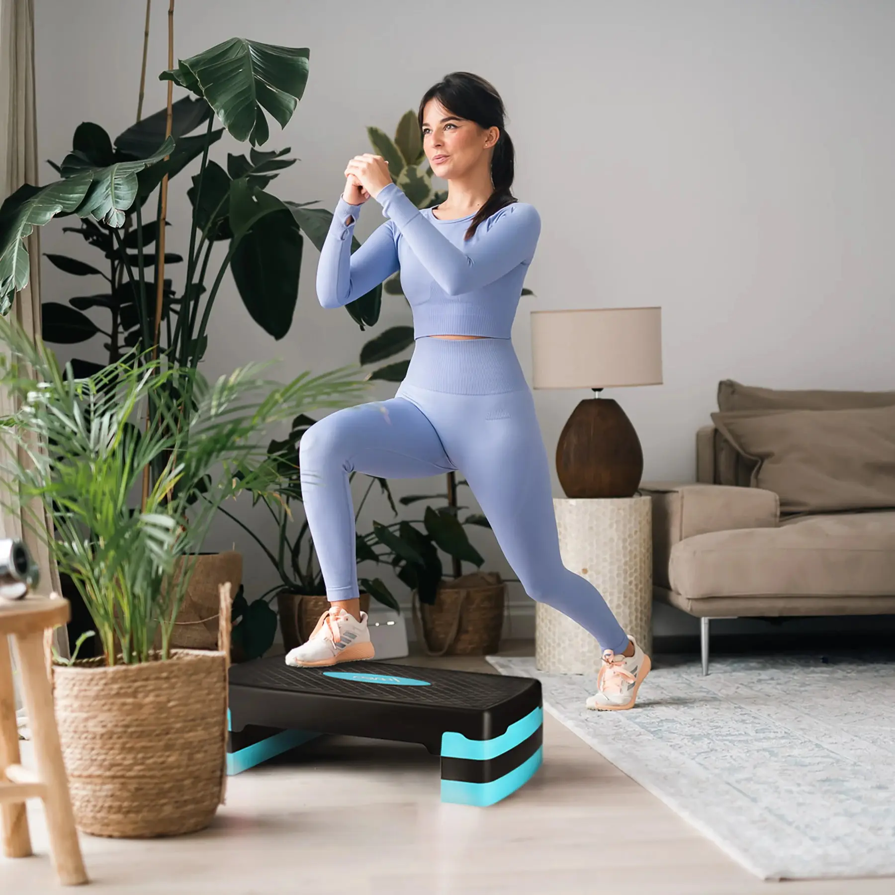 Степ-платформа HMS AS002 (Black/Blue)