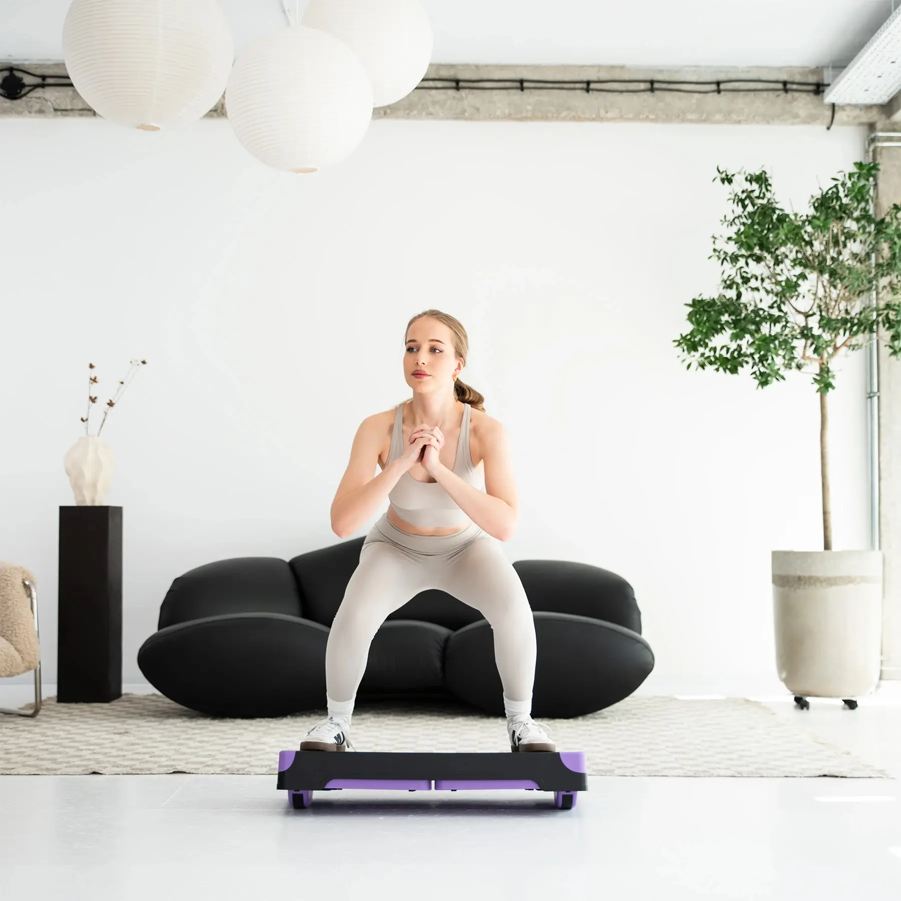 Step-platforma HMS AS008L (Black/Purple)