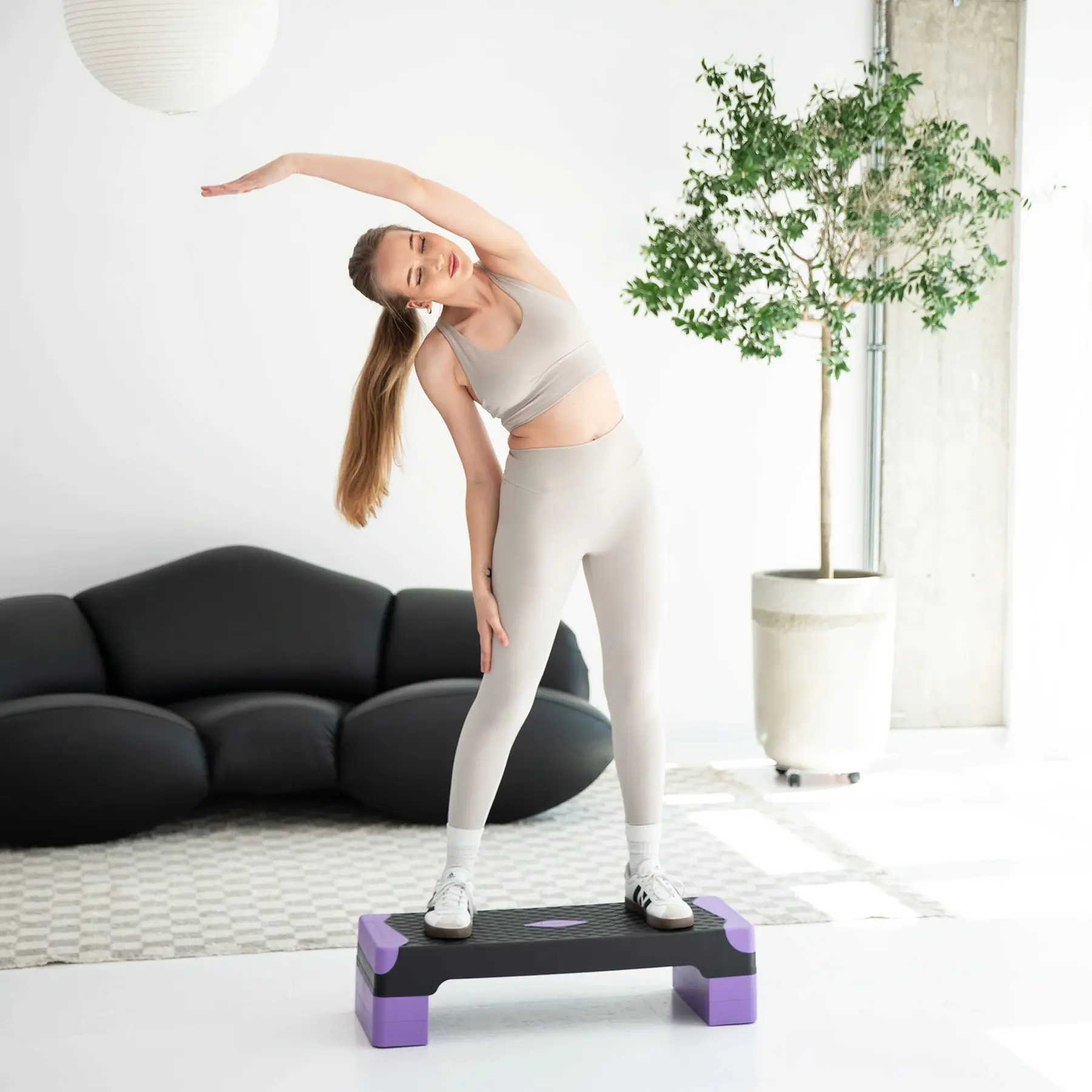 Step-platforma HMS AS008L (Black/Purple)