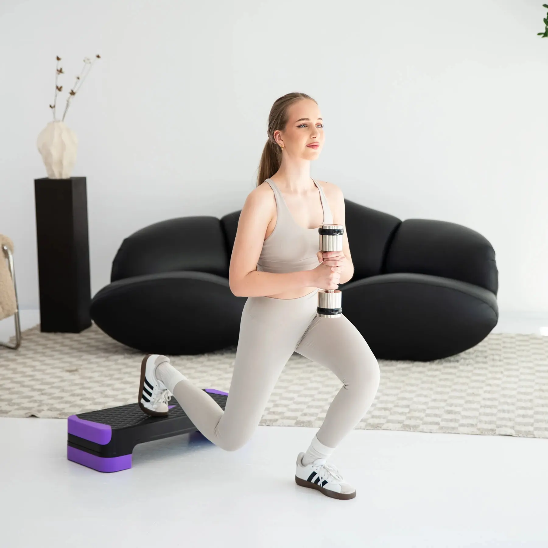 Step-platforma HMS AS008M (Black/Purple)