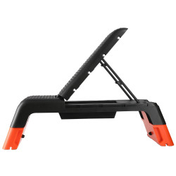Step-platforma reglabila 2in1 HMS AS009 Pro (Black/Orange) Thumb