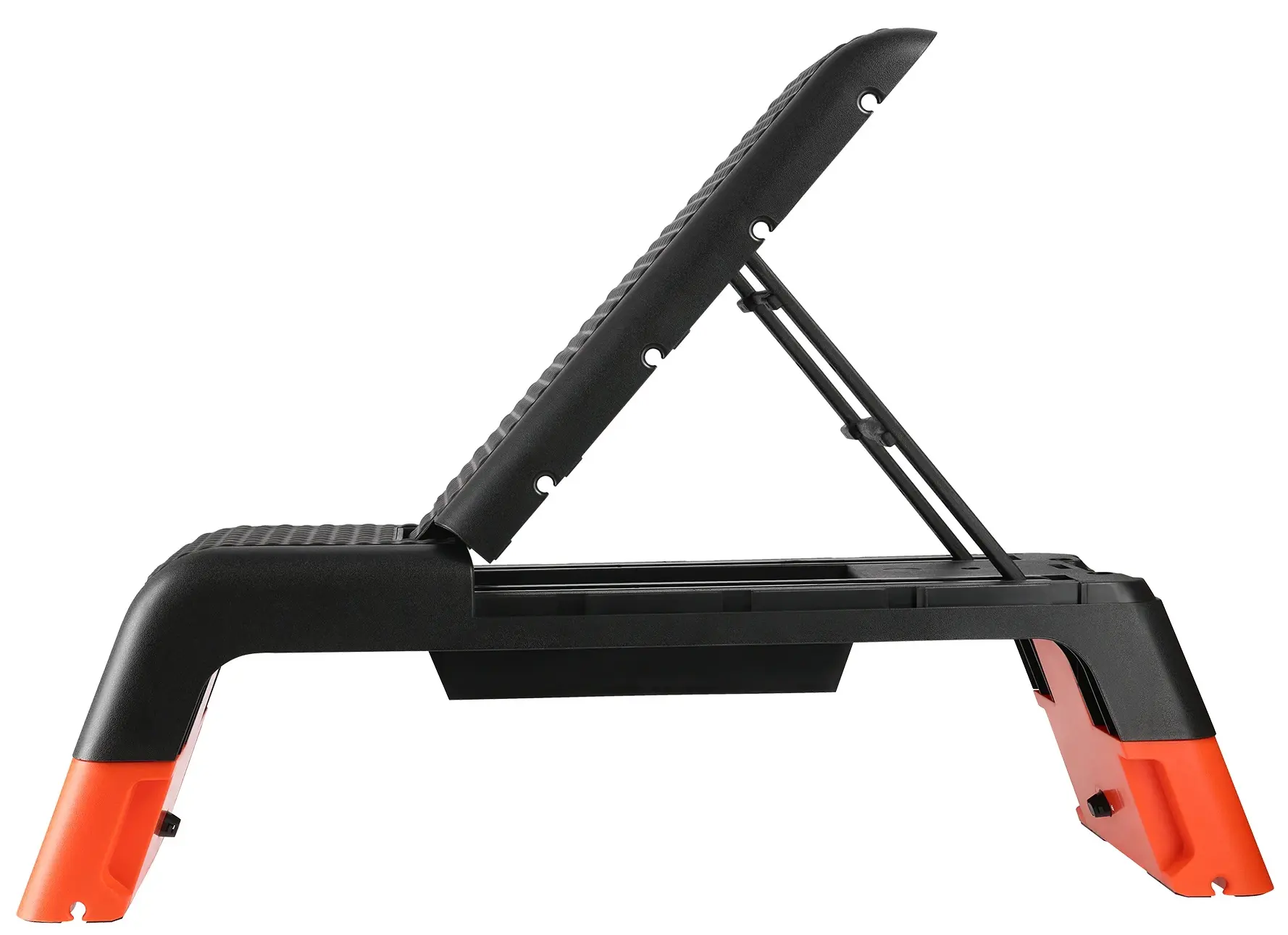 Step-platforma reglabila 2in1 HMS AS009 Pro (Black/Orange)