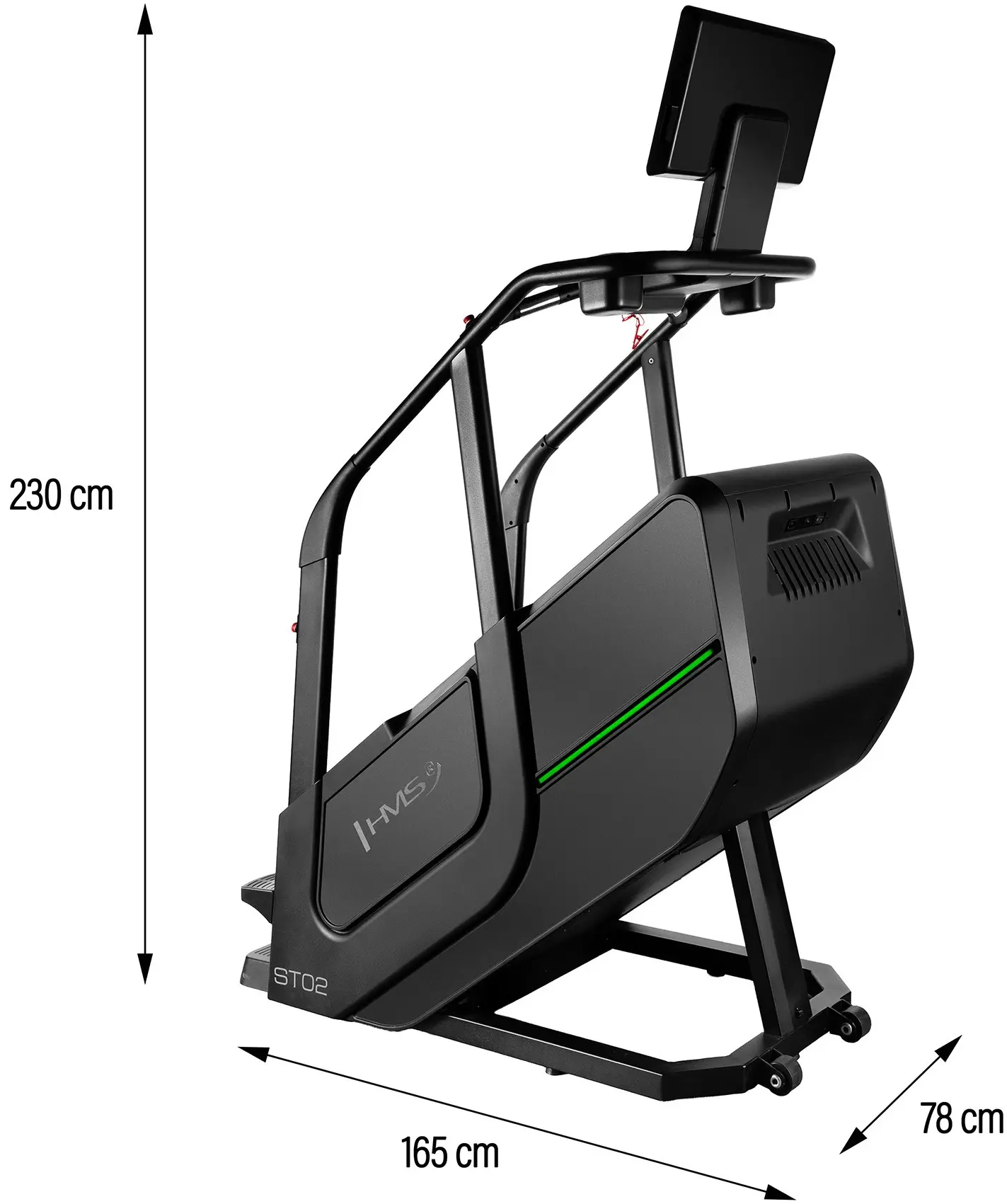 Stepper cu scari HMS ST02 (Black)
