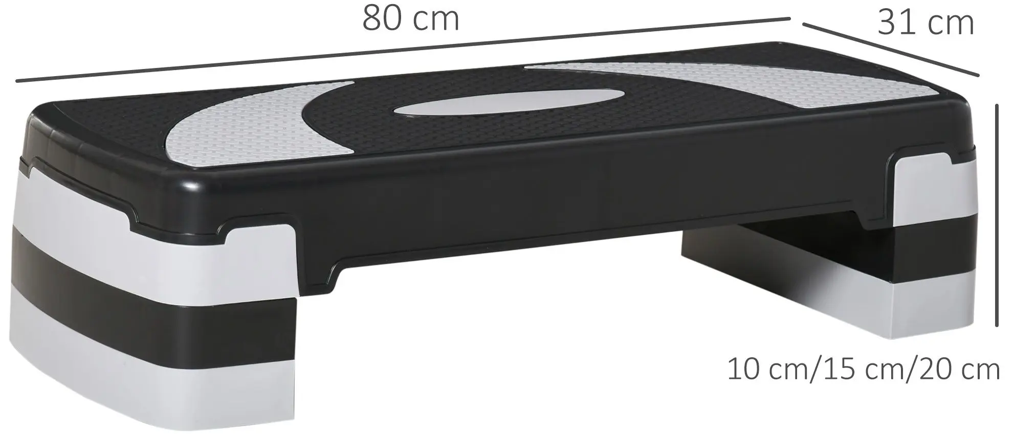 Stepper Homcom A90-077BK (Black)