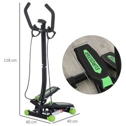 Stepper Homcom A90-128 (Black/Green) Thumb