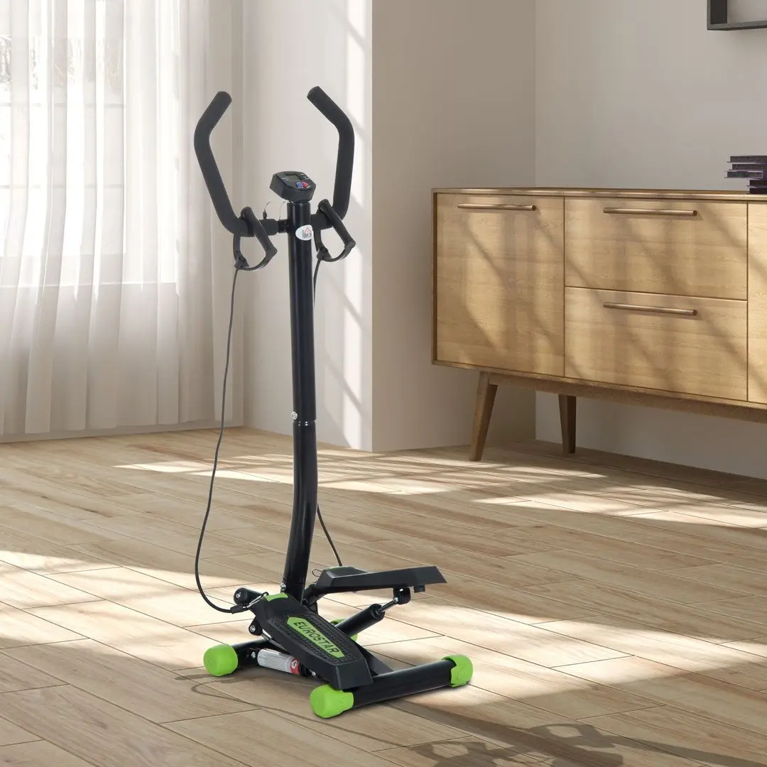 Stepper Homcom A90-128 (Black/Green) - 5