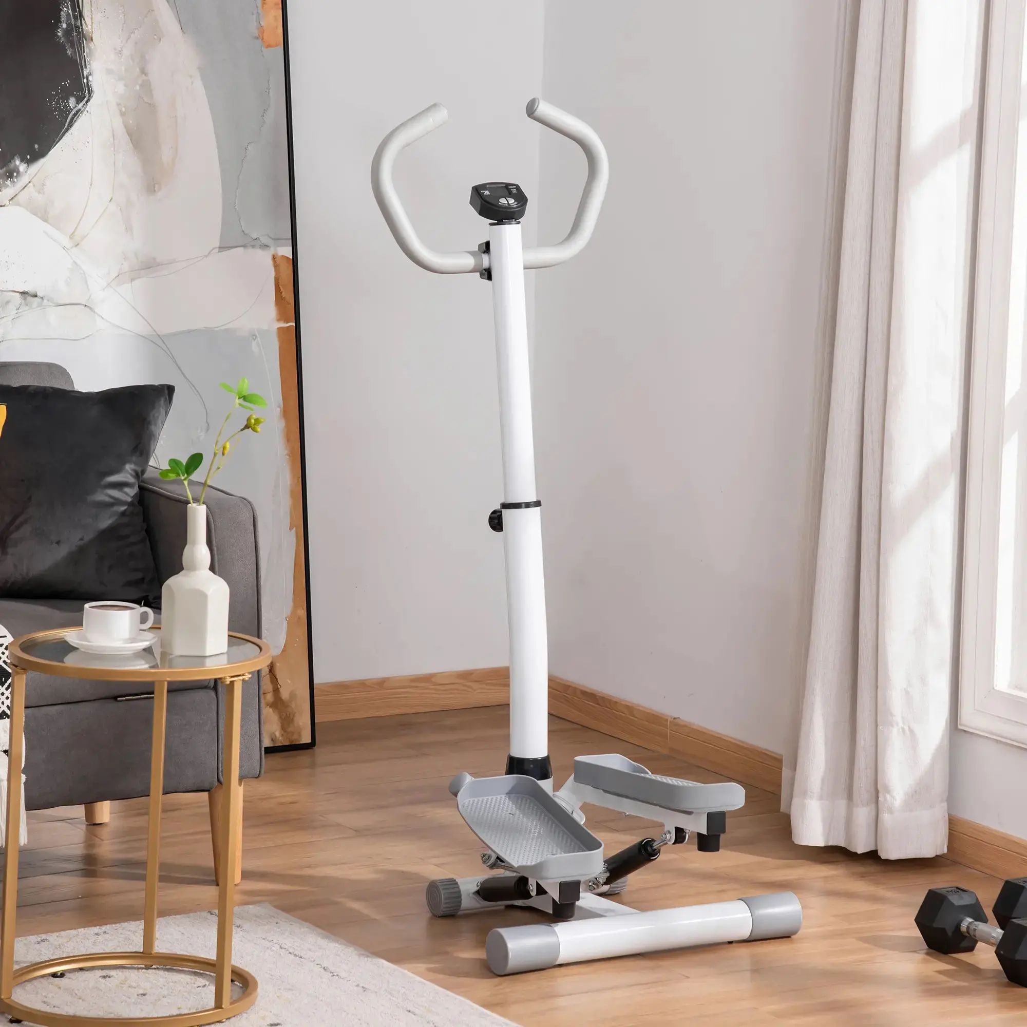 Степпер Homcom A90-279WT (White/Grey) - 7